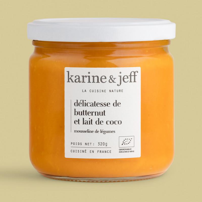 Délicatesse de butternut et lait de coco - 320g Karine & Jeff vrac-zero-dechet-ecolo-balma-gramont