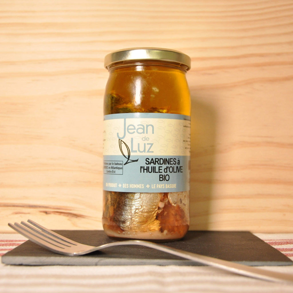 Sardines à l'huile d'olive - 320g Jean de Luz vrac-zero-dechet-ecolo-balma-gramont