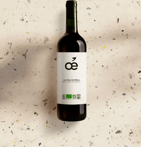 Vin rouge BIO - AOC Côtes-du-Rhône - 75cl Oé vrac-zero-dechet-ecolo-balma-gramont