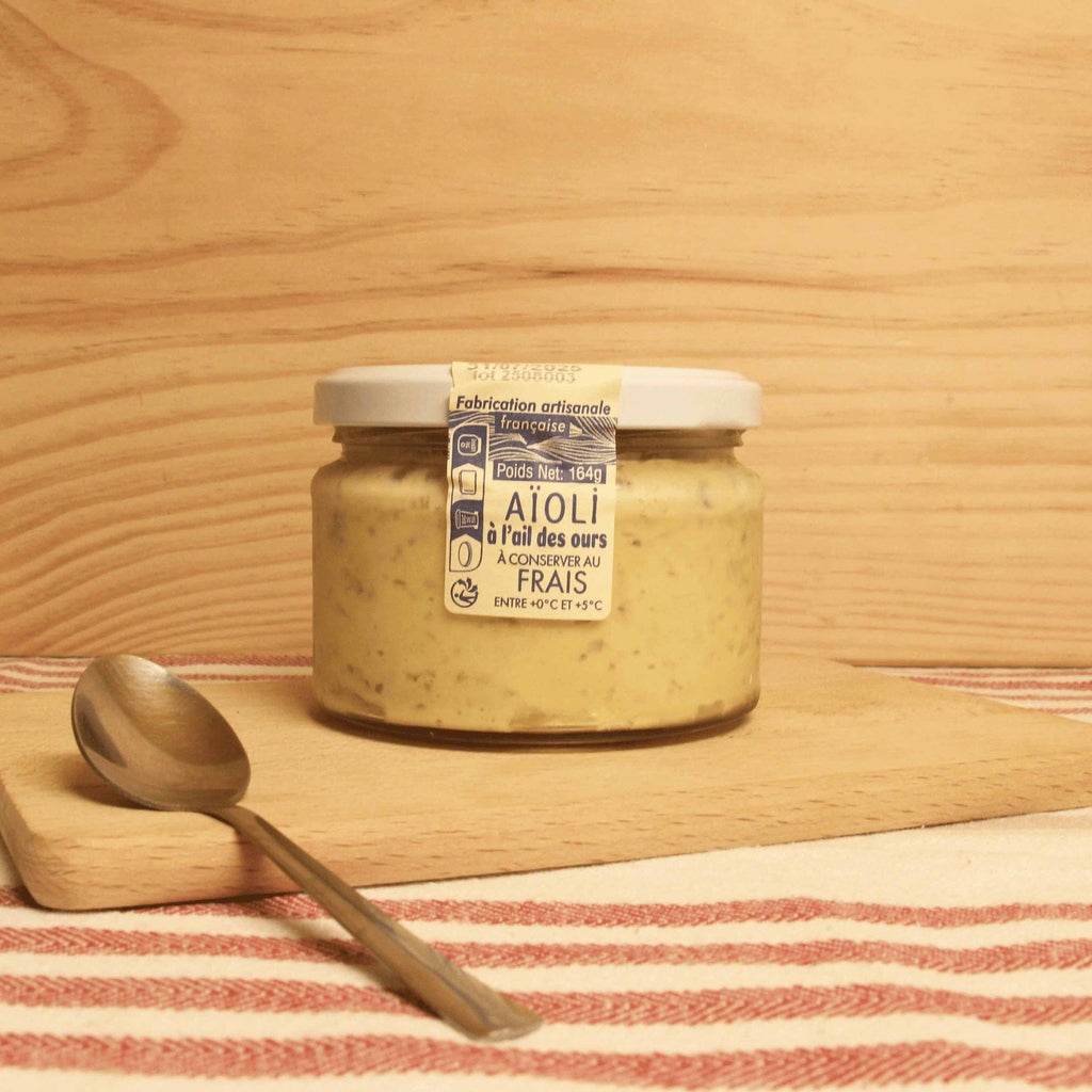 Aïoli végétal à l'ail des ours BIO - 164g Culinare vrac-zero-dechet-ecolo-balma-gramont