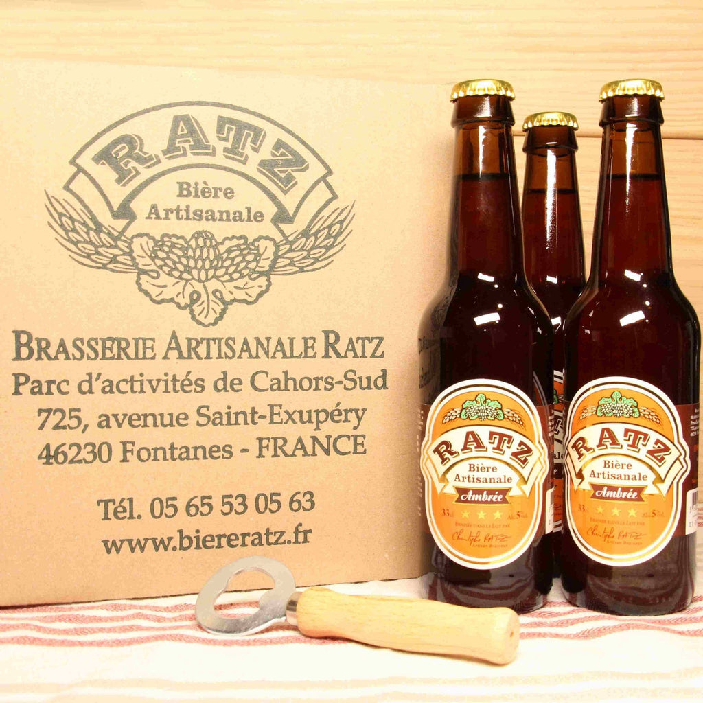 Bière ambrée - Ratz - Pack 12 x 33cl Ratz vrac-zero-dechet-ecolo-balma-gramont