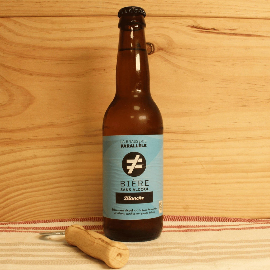 Bière Blanche sans alcool BIO - 33 cl La Brasserie Parallèle vrac-zero-dechet-ecolo-balma-gramont