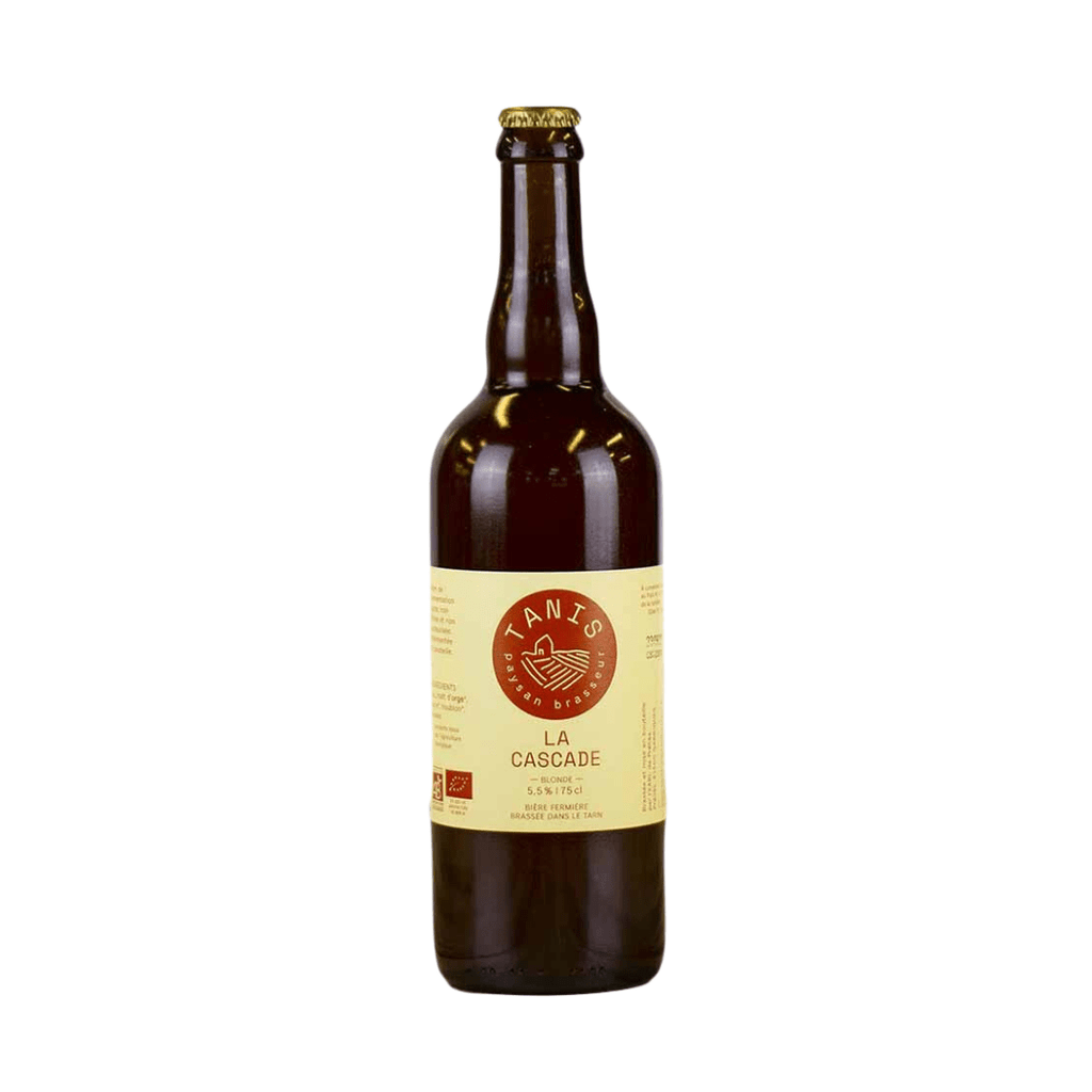 Bière blonde Cascade BIO - 75cl Tanis vrac-zero-dechet-ecolo-balma-gramont