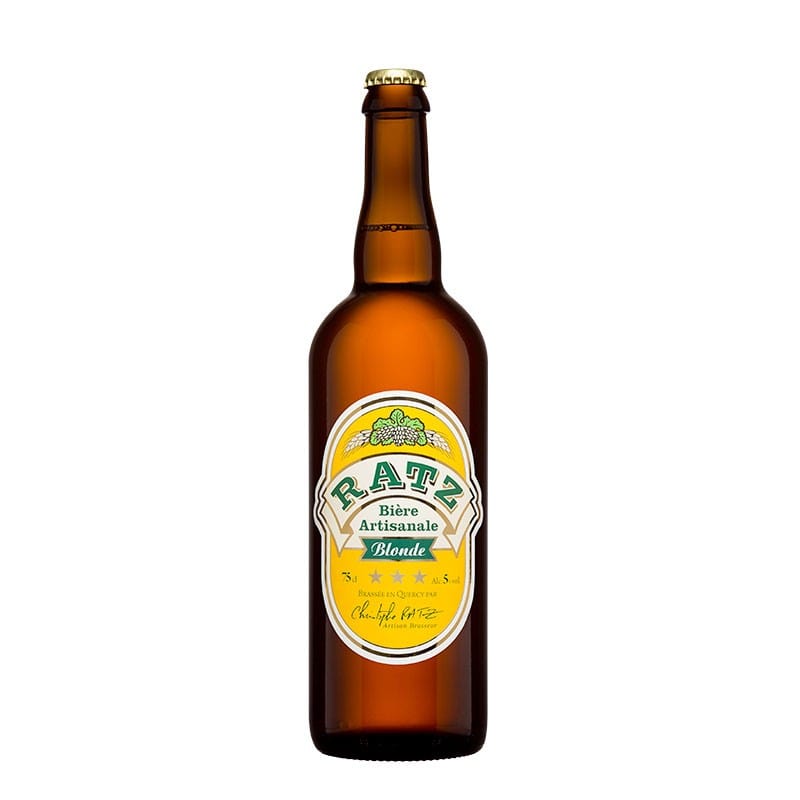 Bière blonde - Ratz - colis 6 x 75cl Ratz vrac-zero-dechet-ecolo-balma-gramont