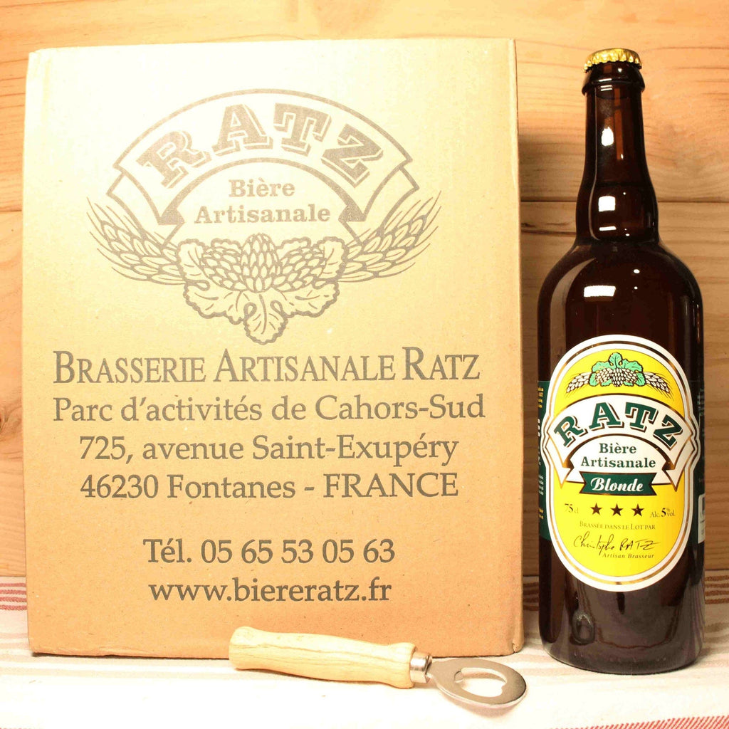 Bière blonde - Ratz - Pack 6 x 75cl Ratz vrac-zero-dechet-ecolo-balma-gramont