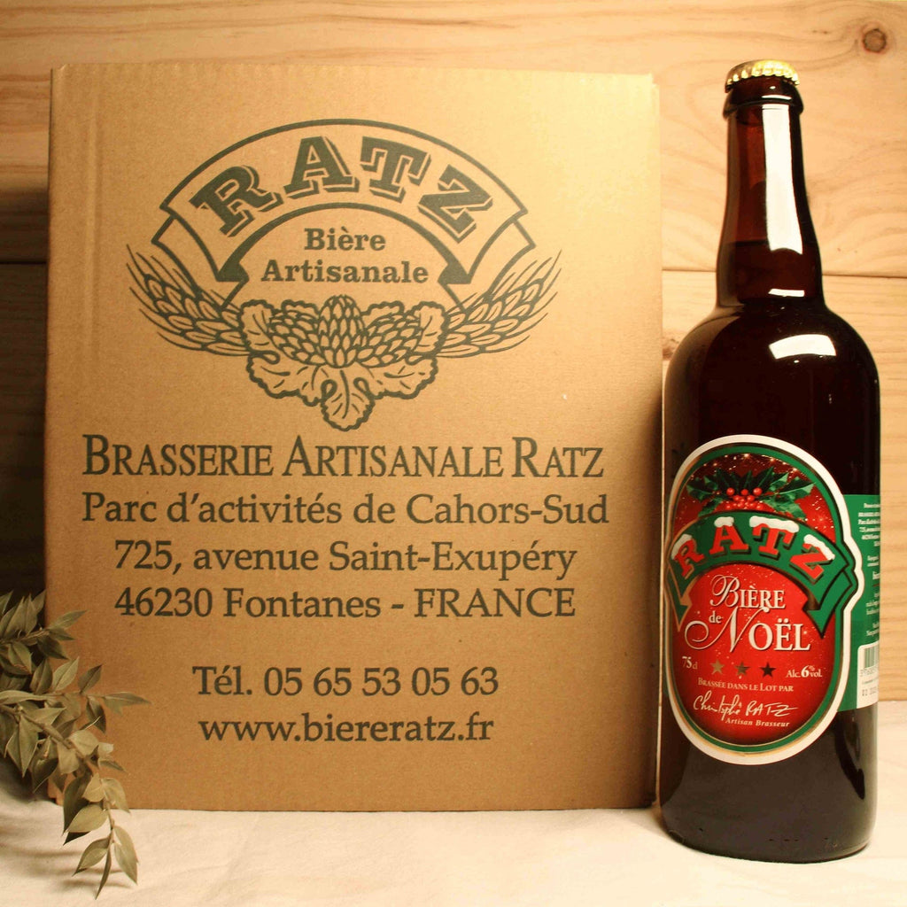 Bière de Noël - Ratz - Pack 6 x 75cl Ratz vrac-zero-dechet-ecolo-balma-gramont