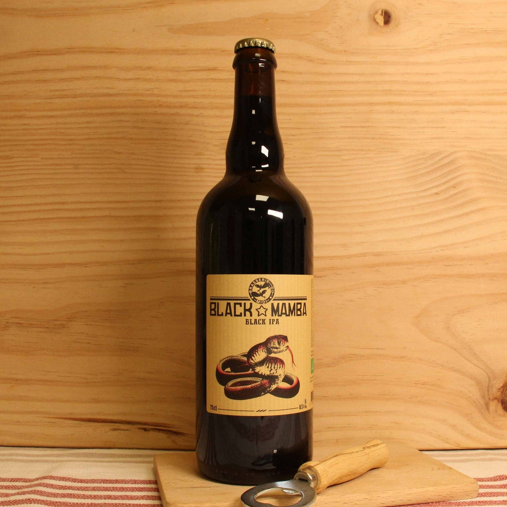 Bière IPA - Black Mamba Bio - 75cl Brasserie du midi vrac-zero-dechet-ecolo-balma-gramont