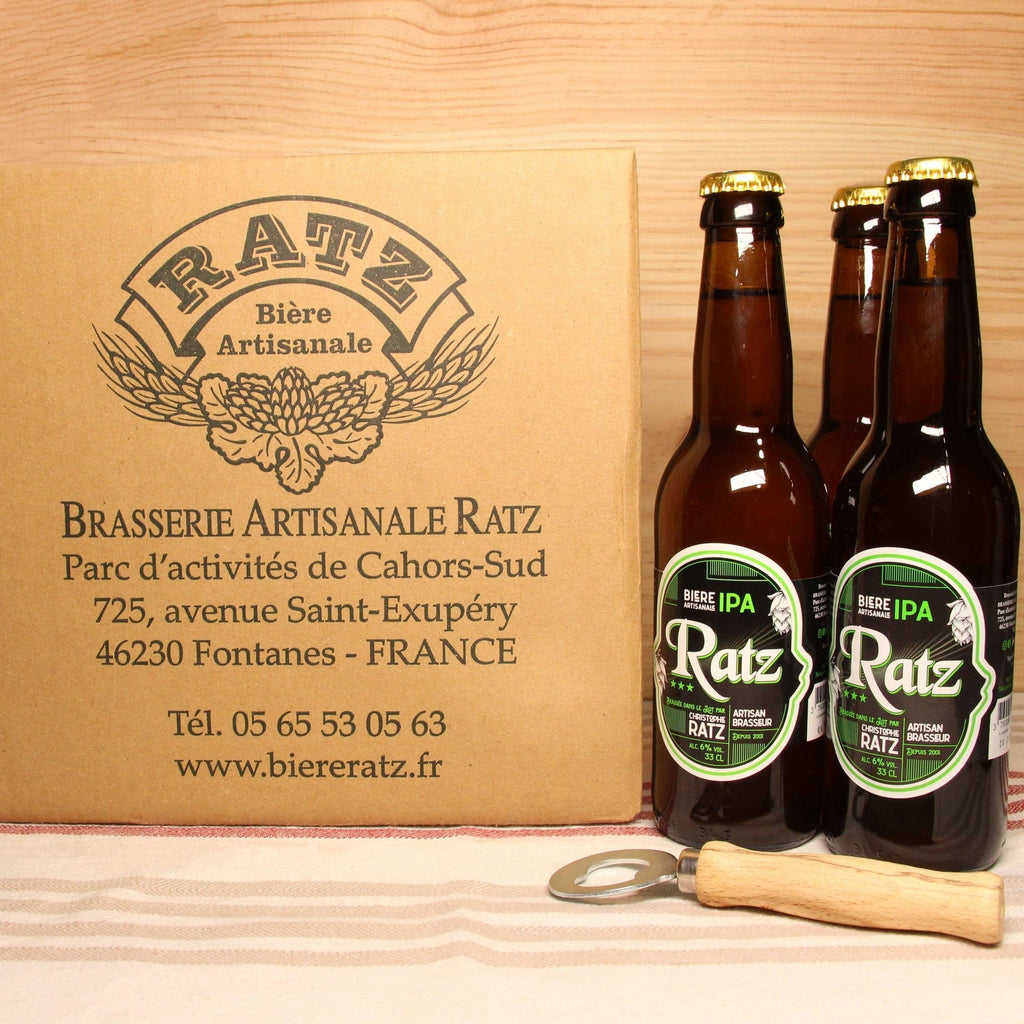 Bière IPA - Ratz - Pack 12 x 33cl Ratz vrac-zero-dechet-ecolo-balma-gramont