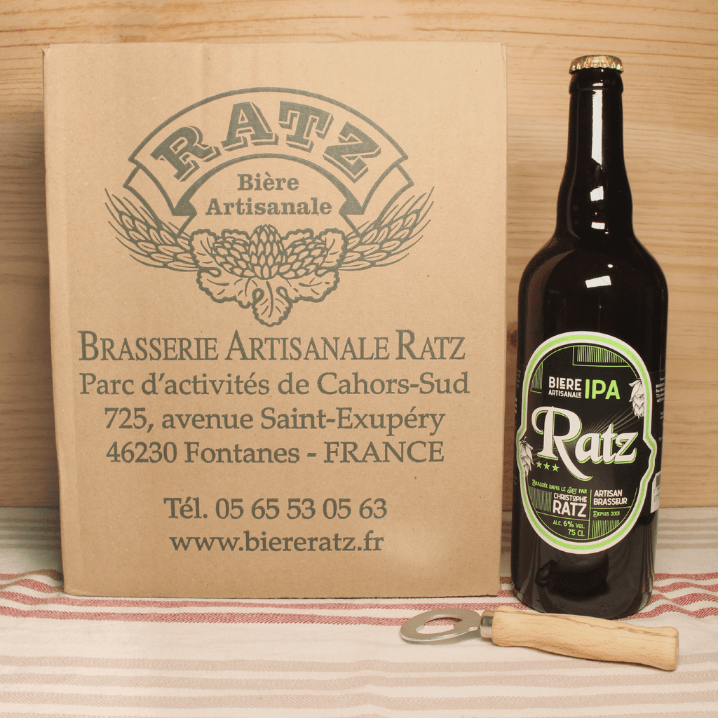 Bière IPA - Ratz - Pack 6 x 75cl Ratz vrac-zero-dechet-ecolo-balma-gramont