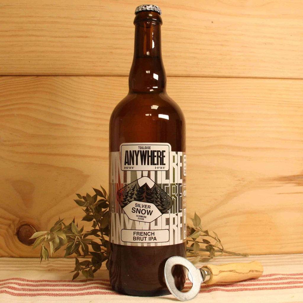 Bière Silver Snow - French Brut IPA 6,5% - 75cl ANYWHERE vrac-zero-dechet-ecolo-balma-gramont