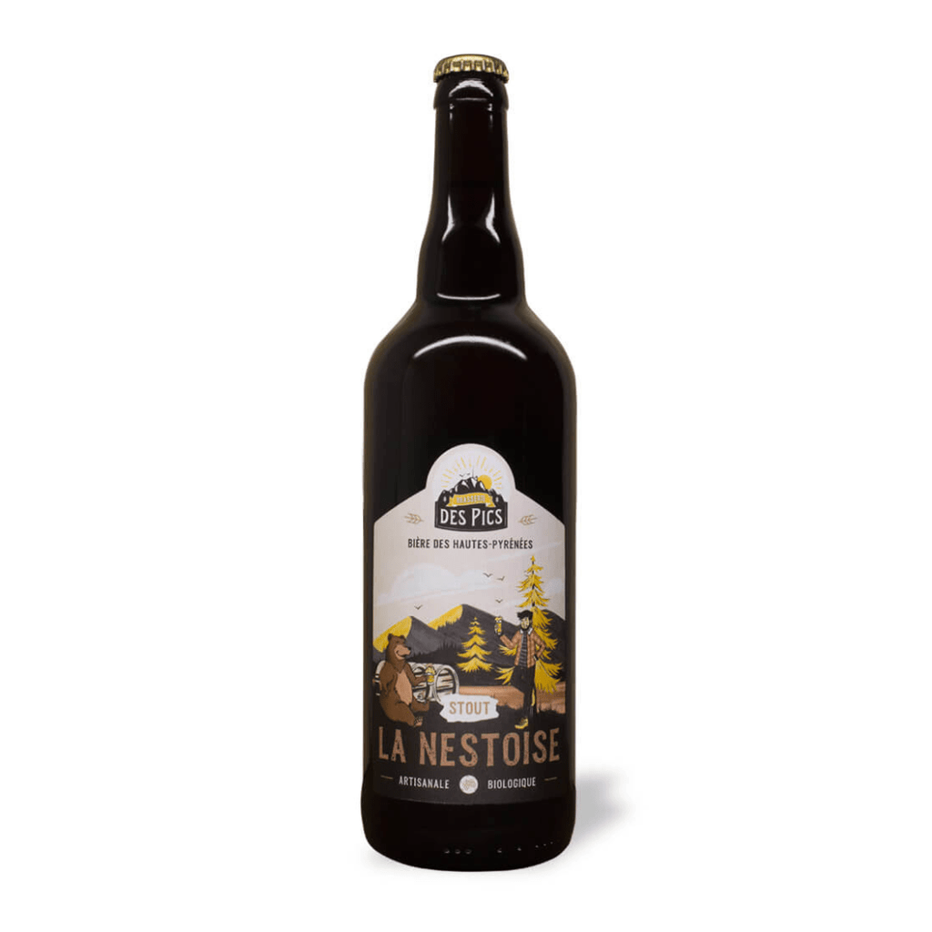 Bière stout - La Nestoise BIO - 75cl - ANTIGASPI Brasserie des pics vrac-zero-dechet-ecolo-balma-gramont