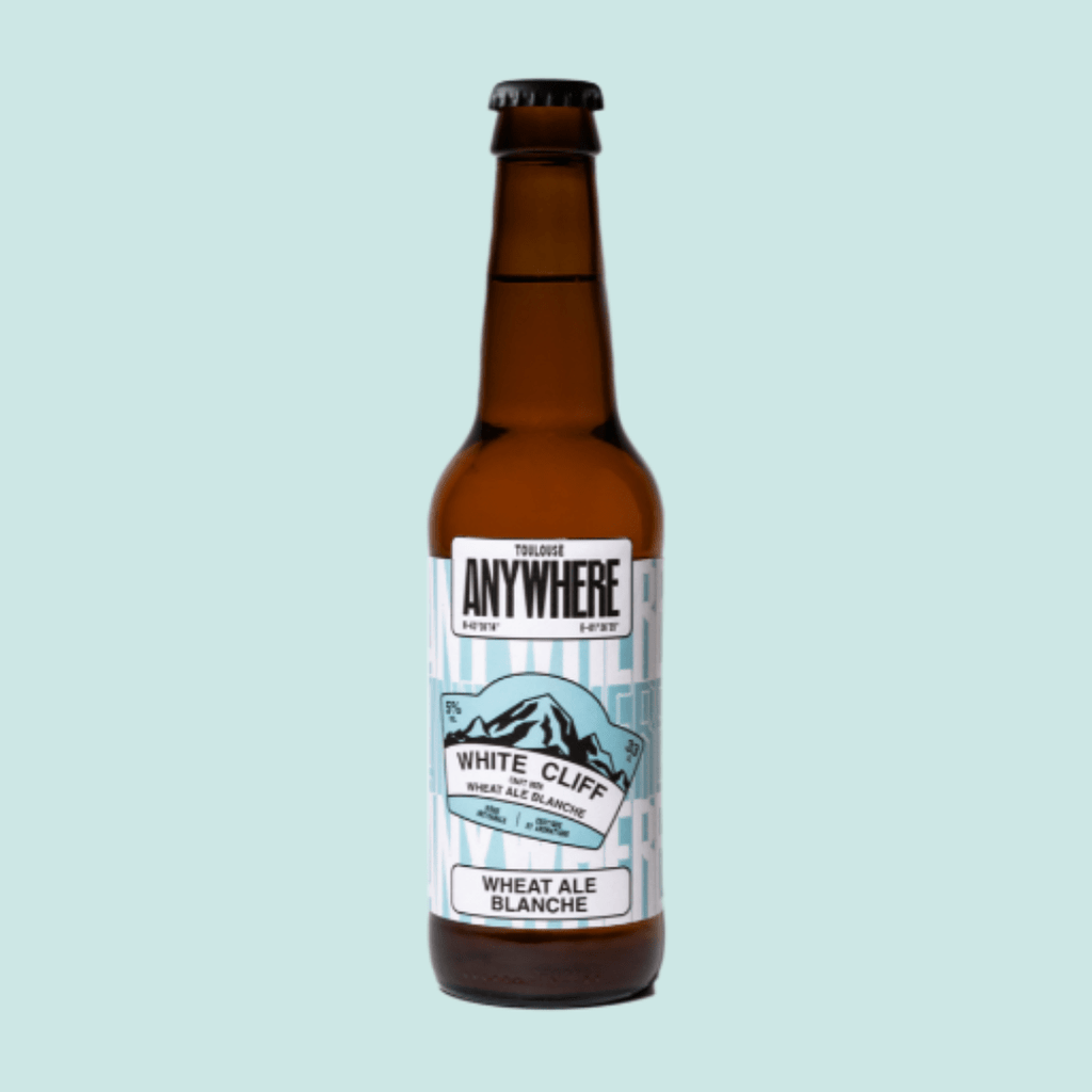 Bière White Cliff - Wheat Ale blanche 5% - 75cl - ANTIGASPI ANYWHERE vrac-zero-dechet-ecolo-balma-gramont