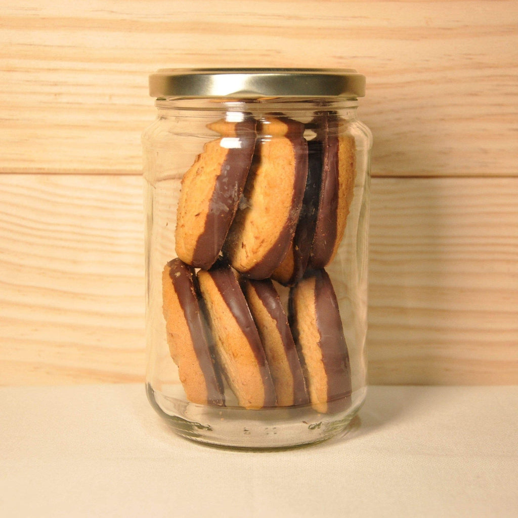 Biscuit nappé au chocolat noir BIO - 8 pièces - 215g Belledonne vrac-zero-dechet-ecolo-balma-gramont