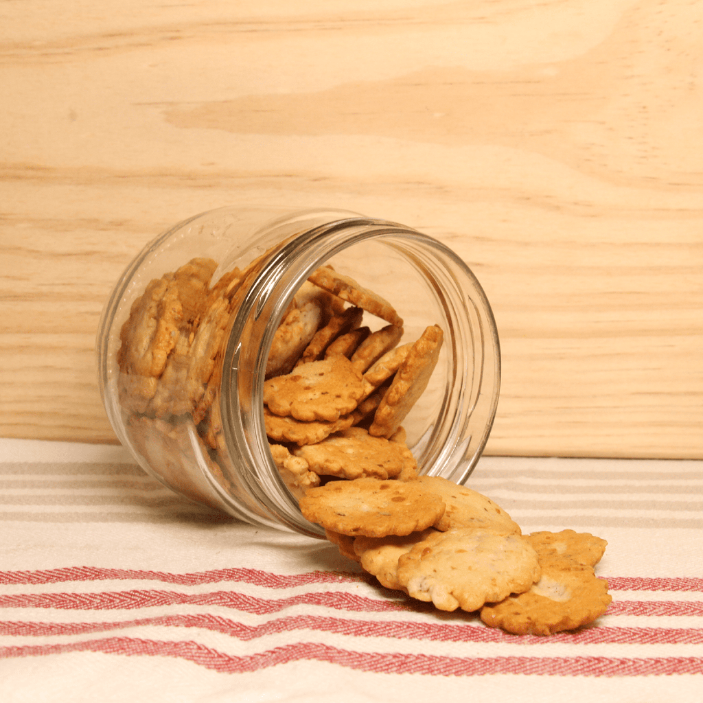 Biscuits salés Roquefort Noix - 100g Okina vrac-zero-dechet-ecolo-balma-gramont
