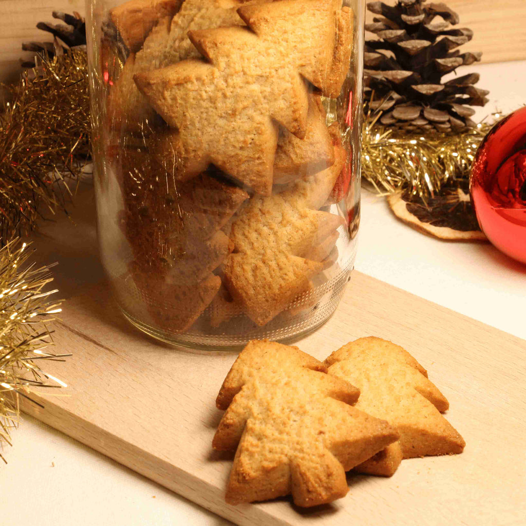 Biscuits Sapins aux épices de Noël BIO - 200g Belledonne vrac-zero-dechet-ecolo-balma-gramont