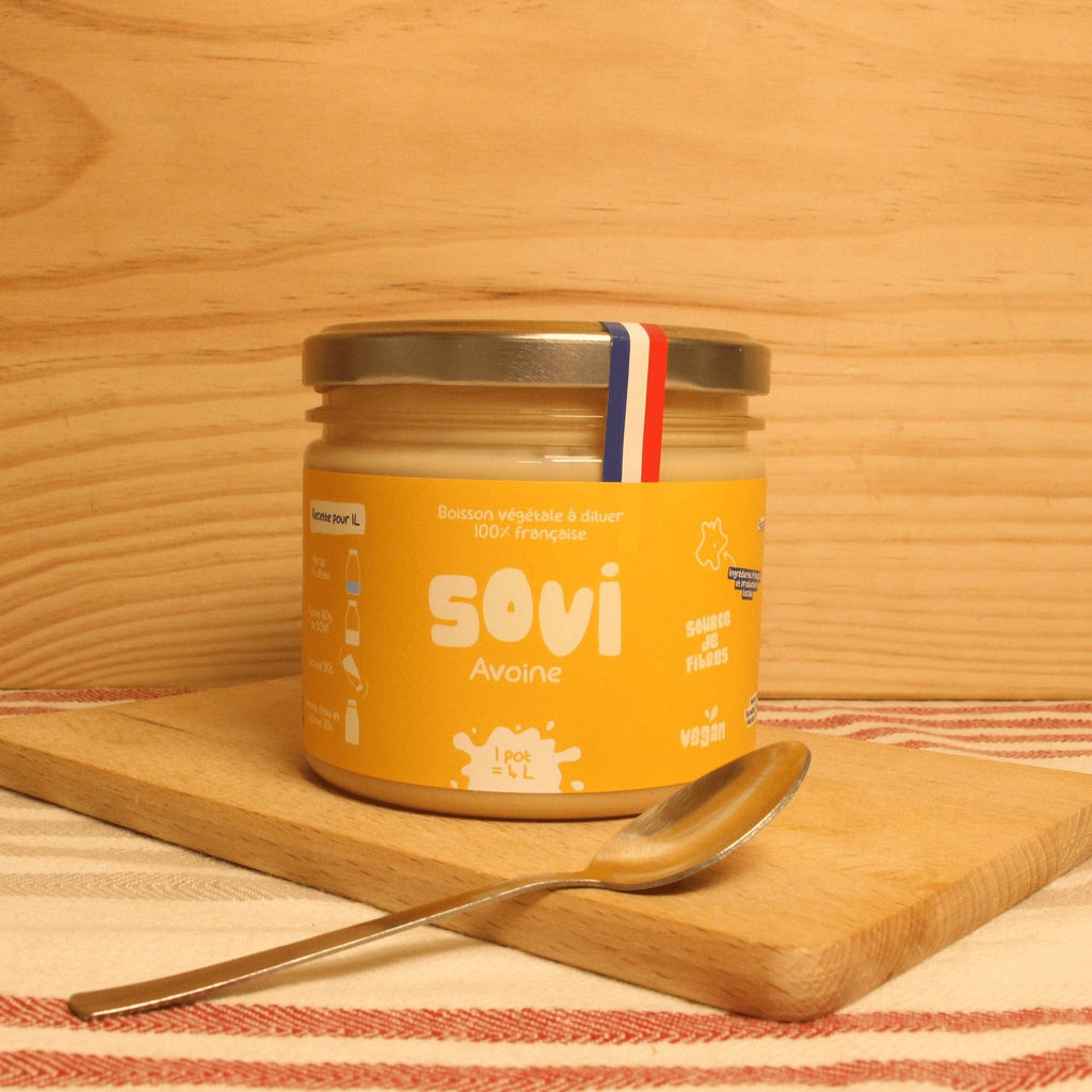Boisson végétale avoine originale BIO - 1 pot de 320g = 4L Sovi vrac-zero-dechet-ecolo-balma-gramont