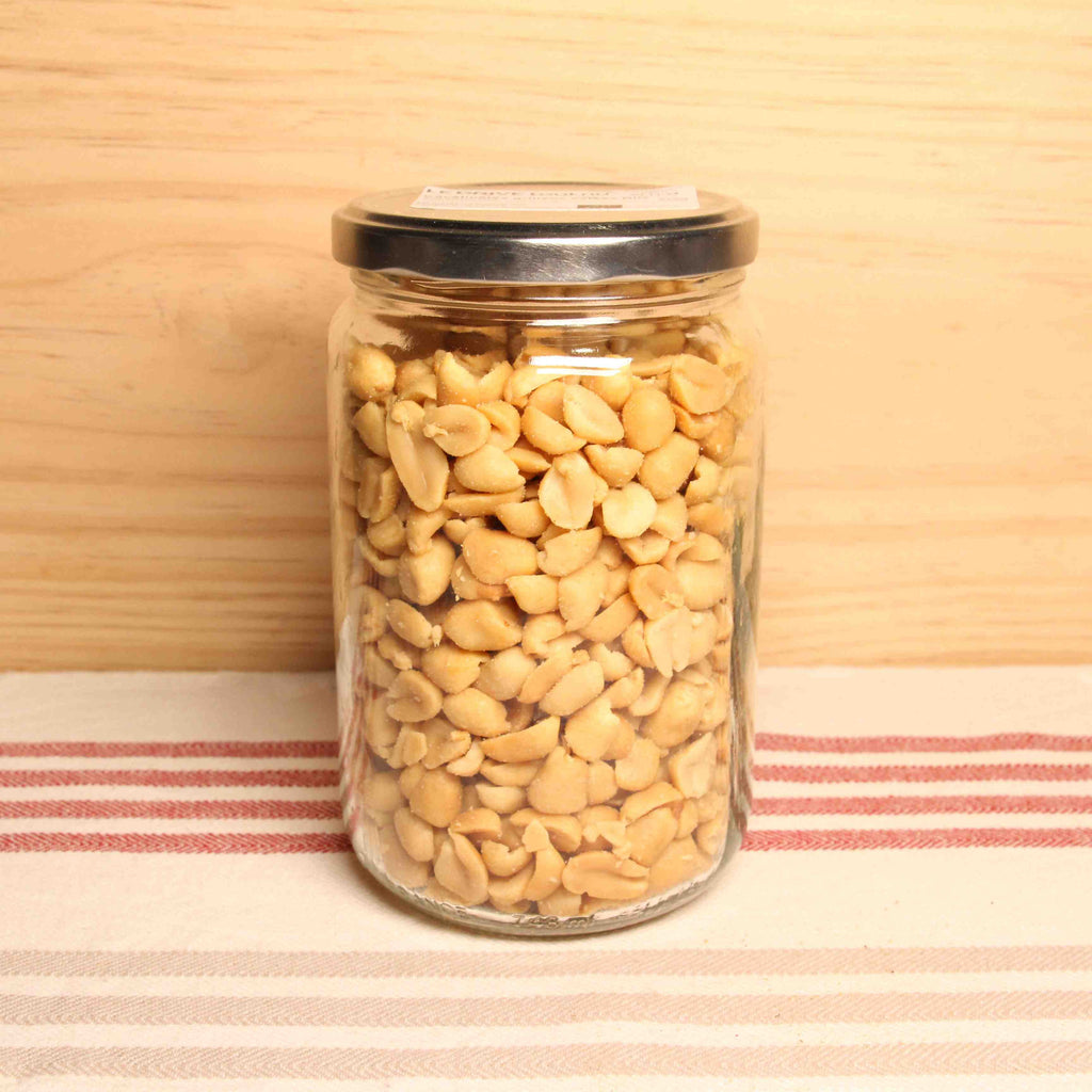 Cacahuètes grillées salées BIO - 370g Base Organic Food vrac-zero-dechet-ecolo-balma-gramont