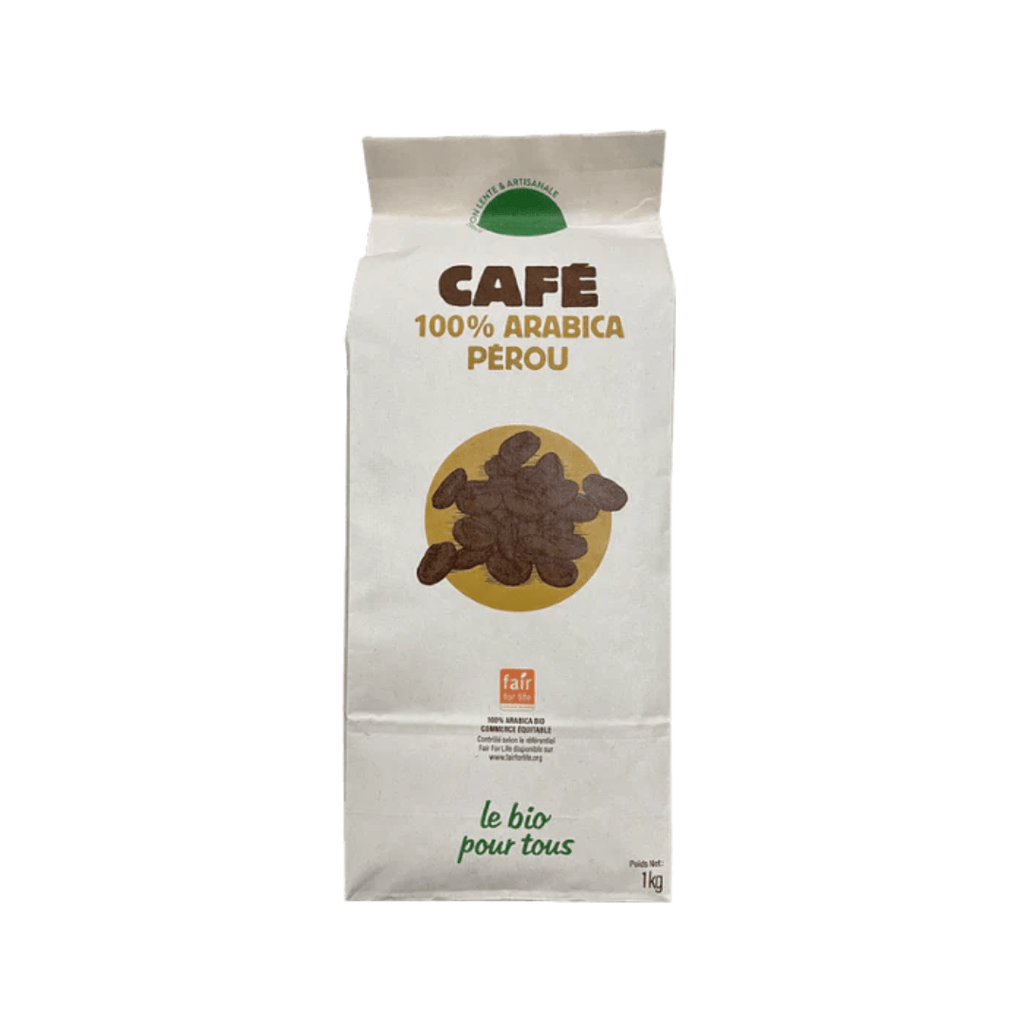 Café grain Pérou BIO - 1kg Le bio pour tous vrac-zero-dechet-ecolo-balma-gramont