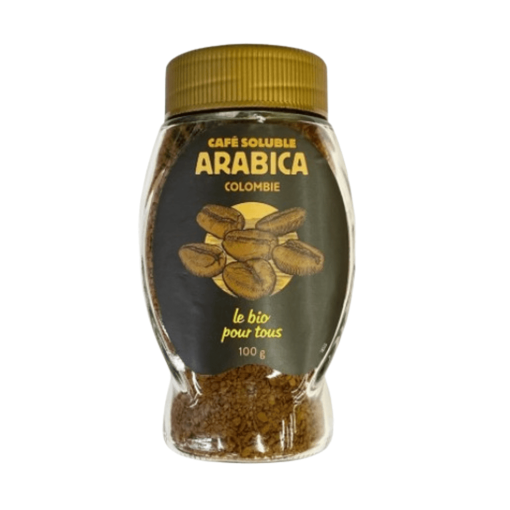 Café soluble 100% arabica BIO - 100g Le bio pour tous vrac-zero-dechet-ecolo-balma-gramont