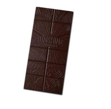Carrés chocolat noir 85% équitable BIO - 100g Sunshine vrac-zero-dechet-ecolo-balma-gramont