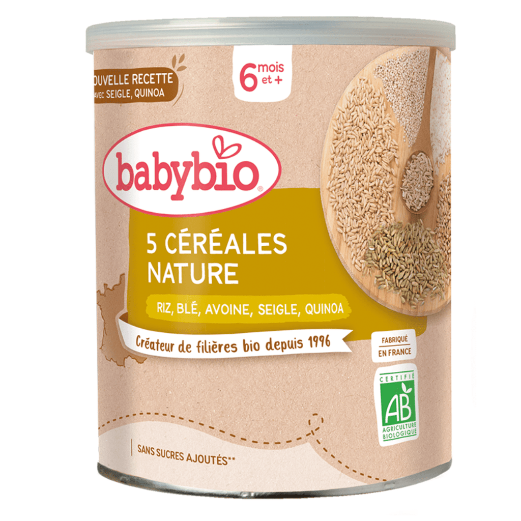 Céréales Nature BIO - dès 6 mois - 220g Baby Bio vrac-zero-dechet-ecolo-balma-gramont