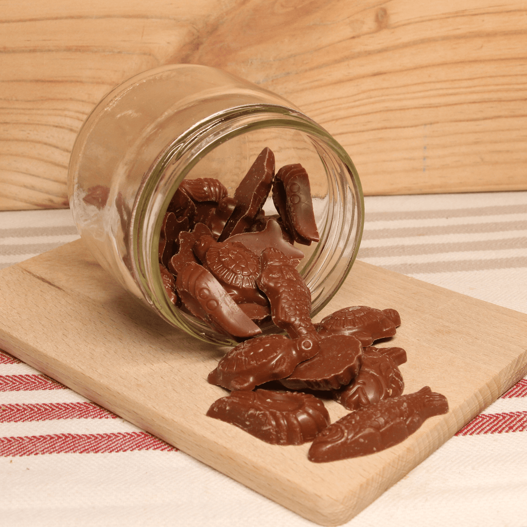 Chocolat au lait de Pâques friture - 100g Maison Schaal vrac-zero-dechet-ecolo-balma-gramont