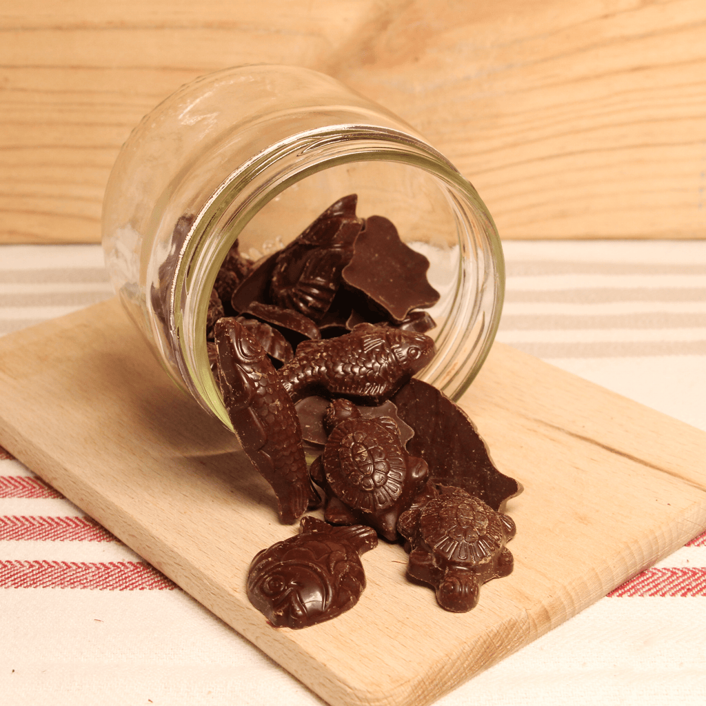 Chocolat de Pâques friture 70 % cacao - 100g Maison Schaal vrac-zero-dechet-ecolo-balma-gramont