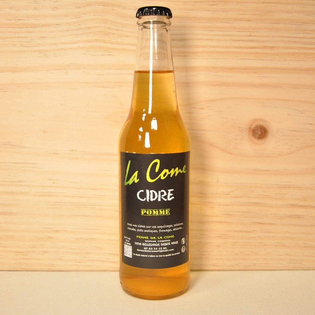 Cidre de pomme local - 33cl - ANTIGASPI Ferme de la Come vrac-zero-dechet-ecolo-balma-gramont