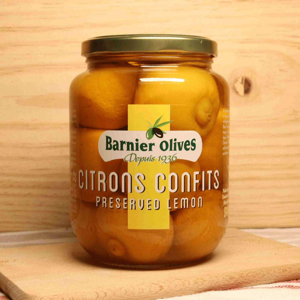 Citron confit - 500g net égoutté Barnier Olives vrac-zero-dechet-ecolo-balma-gramont