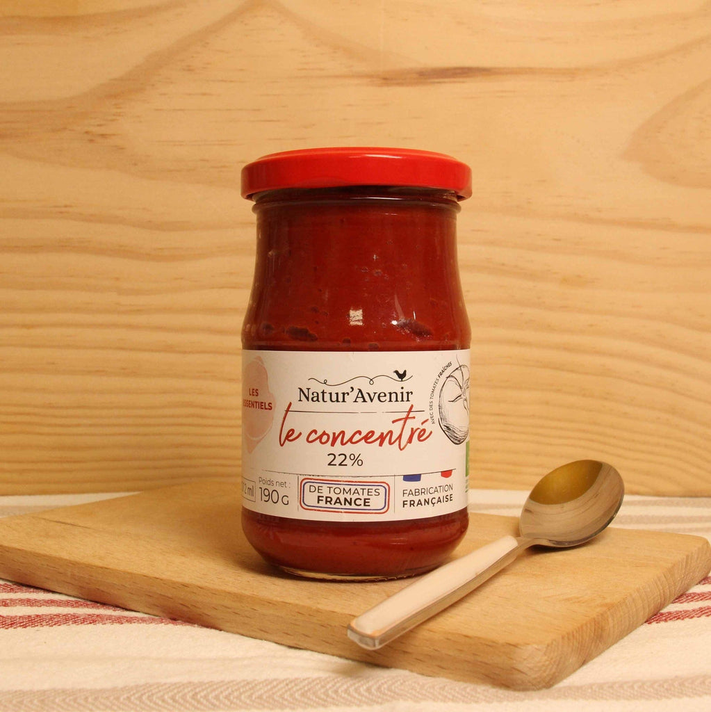 Concentré de tomates 22% BIO - 190g Natur'Avenir vrac-zero-dechet-ecolo-balma-gramont