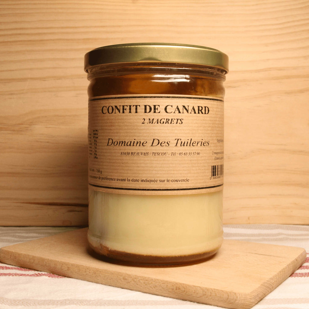 Confit 2 magrets de canard - 750g Domaine des Tuileries vrac-zero-dechet-ecolo-balma-gramont