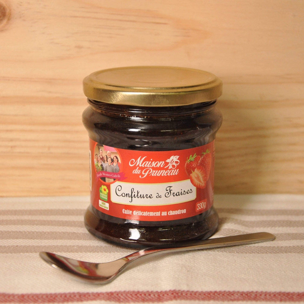 Confiture de fraise - 330g La Maison du Pruneau vrac-zero-dechet-ecolo-balma-gramont
