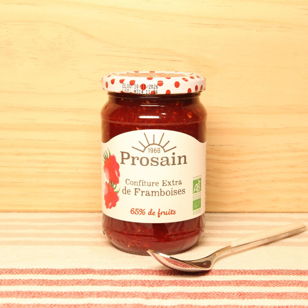 Confiture de Framboises extra BIO - 350g Prosain vrac-zero-dechet-ecolo-balma-gramont