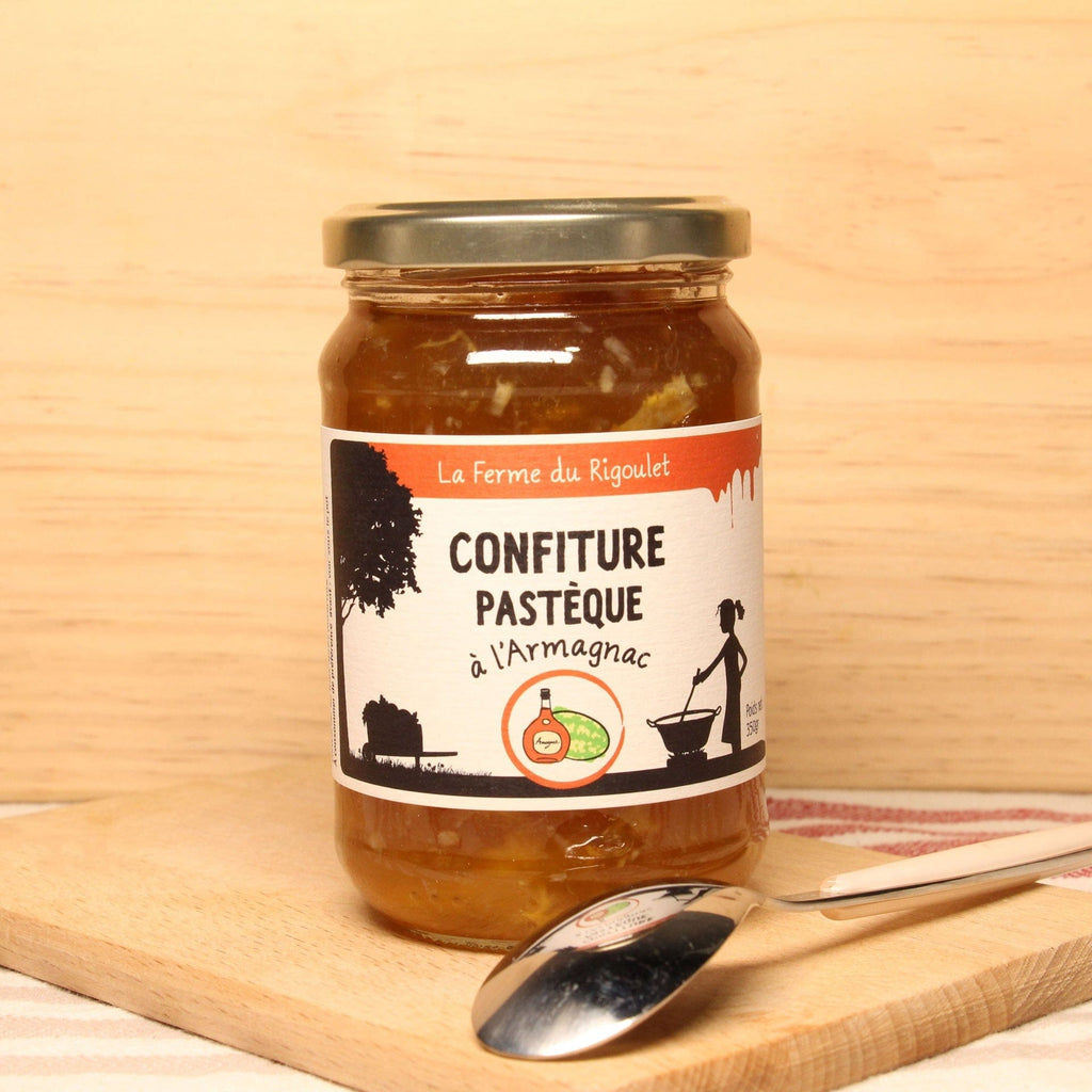 Confiture de Pastèque à l'Armagnac BIO - 350g Ferme du Rigoulet vrac-zero-dechet-ecolo-balma-gramont