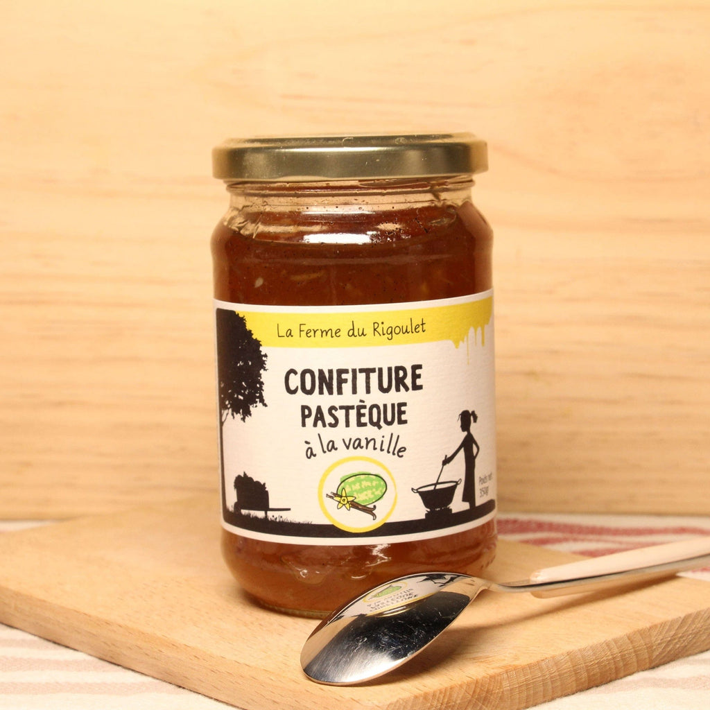 Confiture de Pastèque à la vanille BIO- 350g Ferme du Rigoulet vrac-zero-dechet-ecolo-balma-gramont