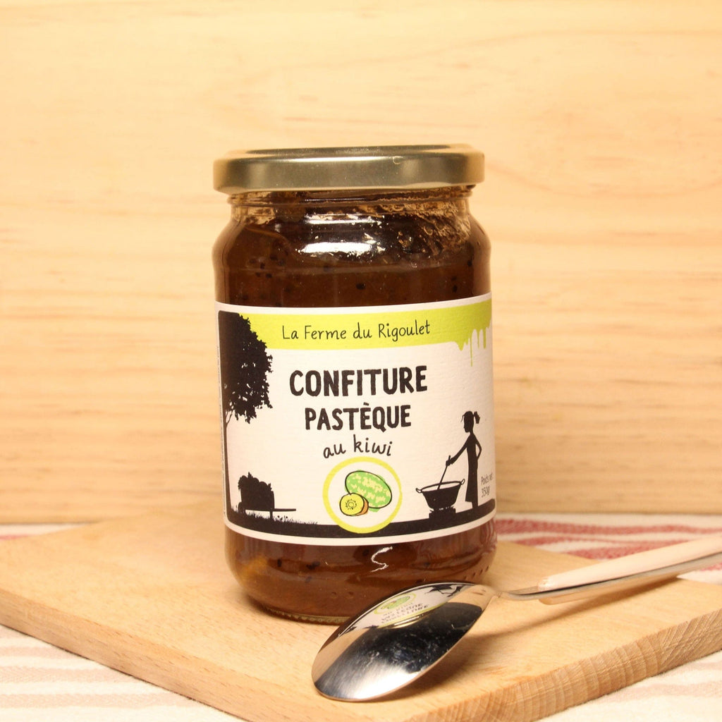 Confiture de Pastèque et Kiwi BIO - 350g Ferme du Rigoulet vrac-zero-dechet-ecolo-balma-gramont