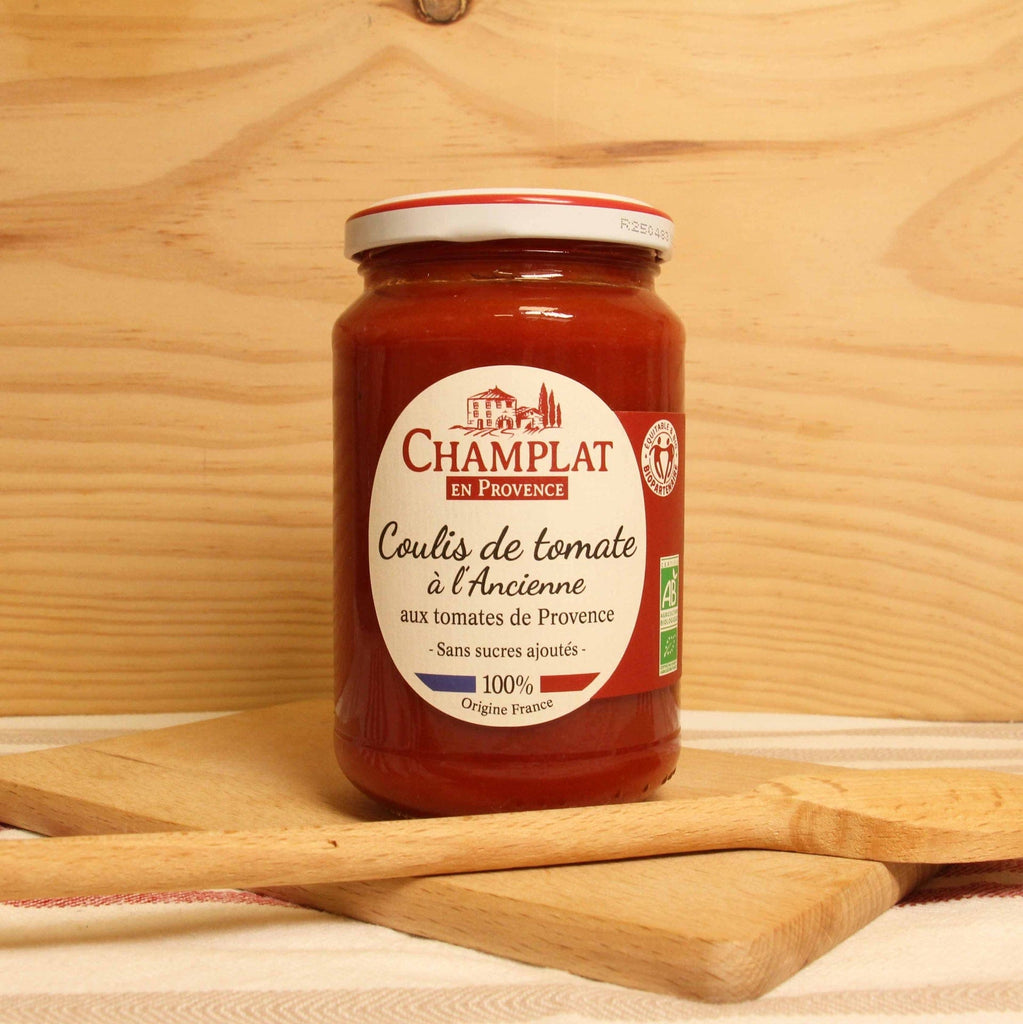 Coulis de tomates françaises à l'ancienne BIO - 340g Champlat vrac-zero-dechet-ecolo-balma-gramont