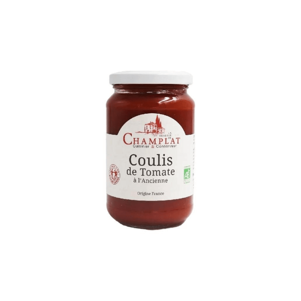 Coulis de tomates françaises à l'ancienne BIO - 340g Champlat vrac-zero-dechet-ecolo-balma-gramont