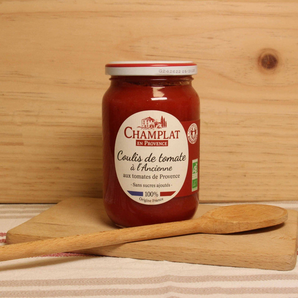 Coulis de tomates françaises à l'ancienne BIO - 650g Champlat vrac-zero-dechet-ecolo-balma-gramont