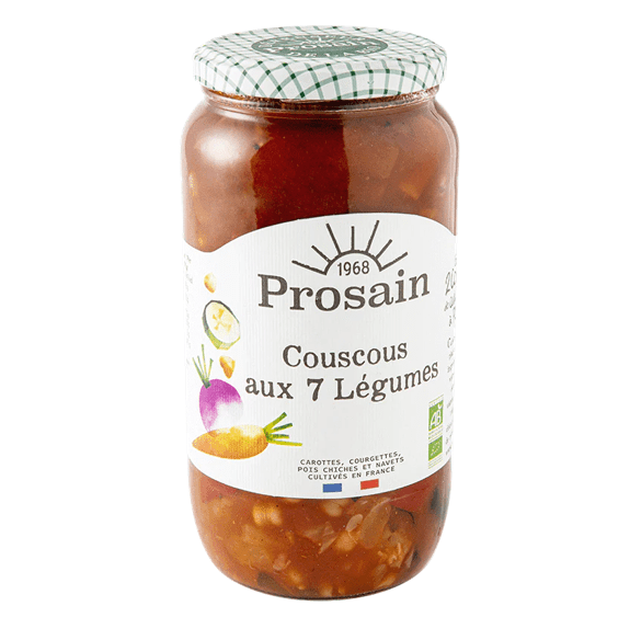 Couscous aux 7 légumes format familial BIO - 1kg Prosain vrac-zero-dechet-ecolo-balma-gramont