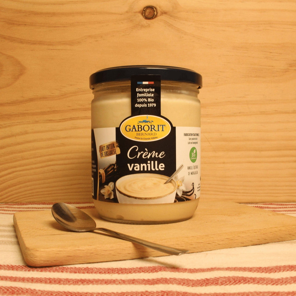 Crème dessert vanille BIO - 400g - ANTIGASPI Bernard GABORIT vrac-zero-dechet-ecolo-balma-gramont