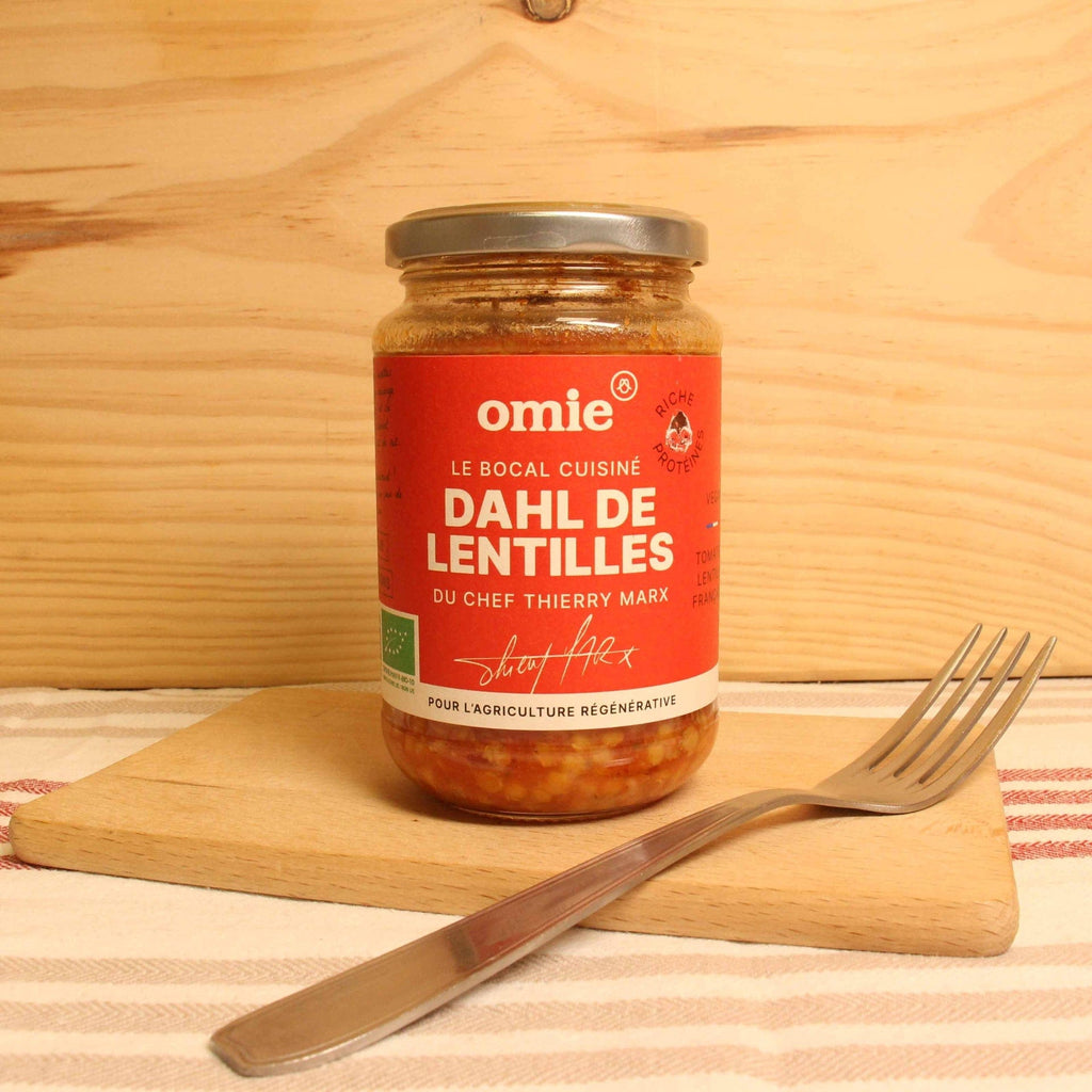Dahl de lentilles corail BIO - 340g Omie vrac-zero-dechet-ecolo-balma-gramont