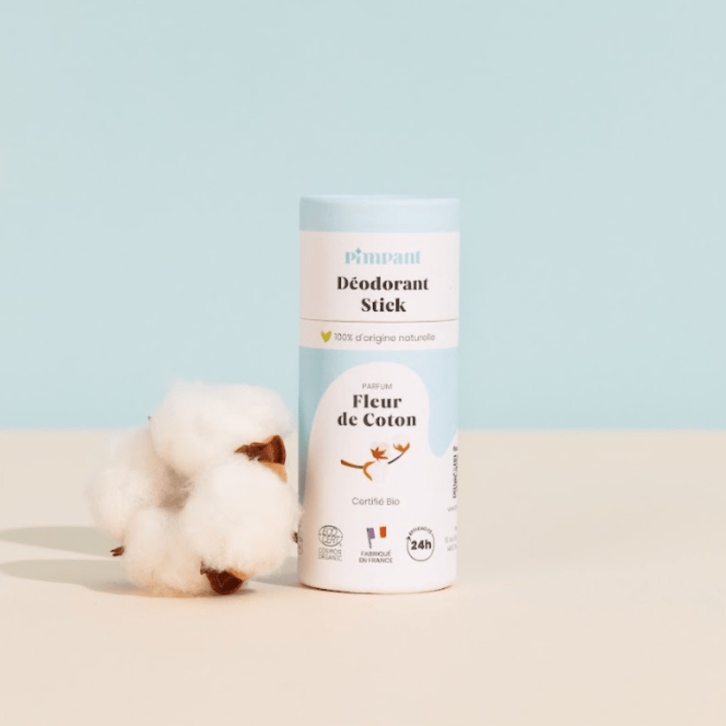 Déodorant solide Fleur de coton - 50g Pimpant vrac-zero-dechet-ecolo-balma-gramont