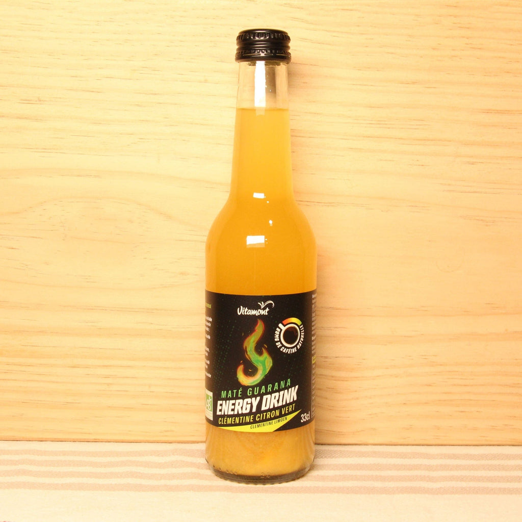 Energy Drink BIO - Clémentine Citron vert - 33cl Vitamont vrac-zero-dechet-ecolo-balma-gramont