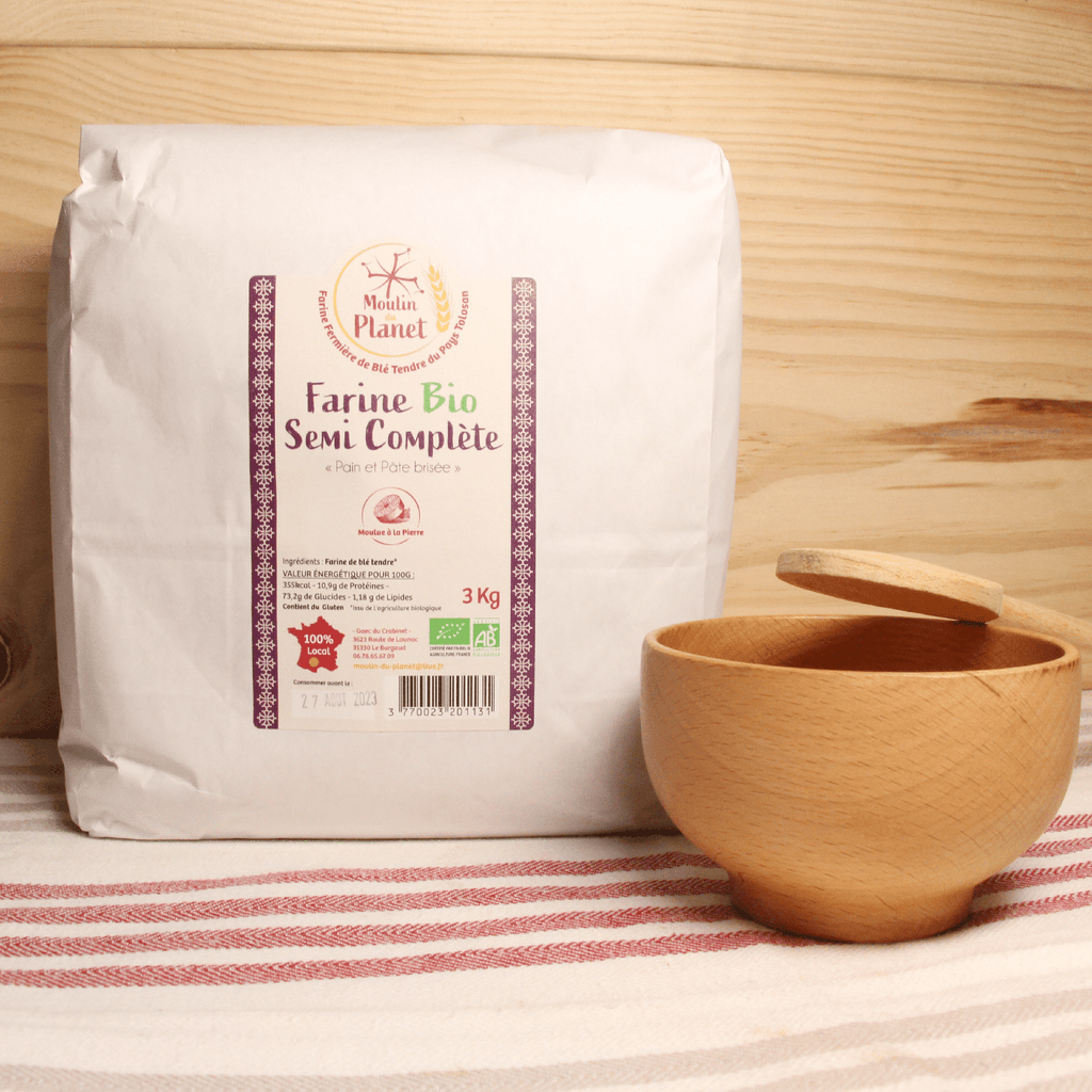 Farine de blé semi complète T80 BIO - sac 3kg - ANTIGASPI GAEC du Crabinet vrac-zero-dechet-ecolo-balma-gramont
