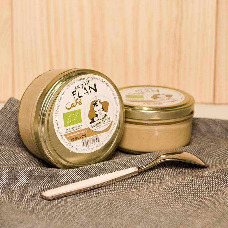 Flan des gourmands café BIO - 160g La p'tite ferme vrac-zero-dechet-ecolo-balma-gramont