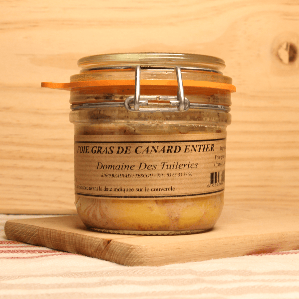 Foie gras de canard gras - 180g Domaine des Tuileries vrac-zero-dechet-ecolo-balma-gramont