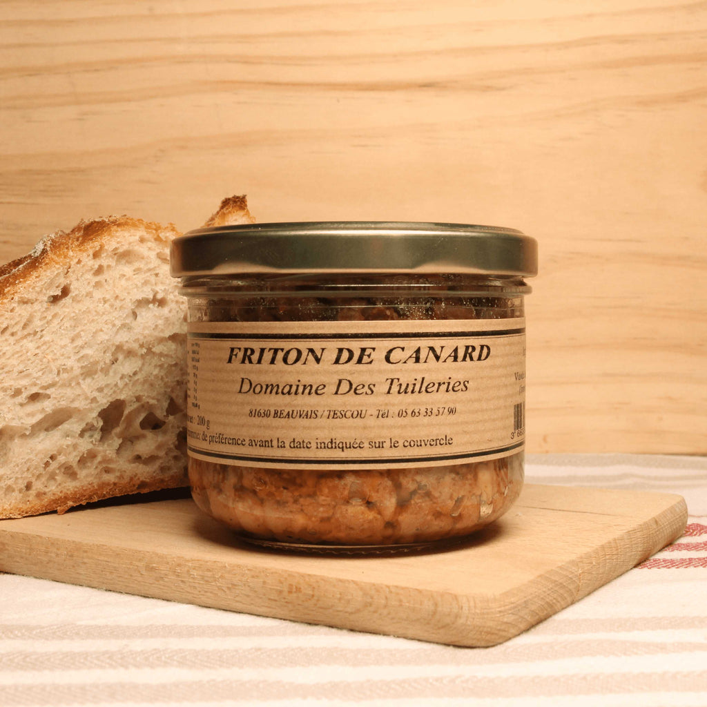 Fritons de canard gras - 200g Domaine des Tuileries vrac-zero-dechet-ecolo-balma-gramont