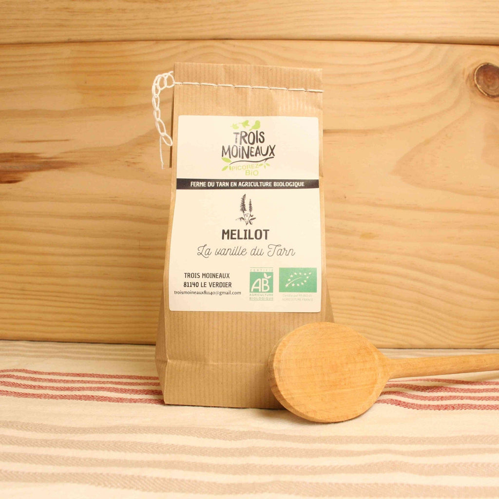 Grains de Mélilot BIO - 250g Ferme des Trois Moineaux vrac-zero-dechet-ecolo-balma-gramont