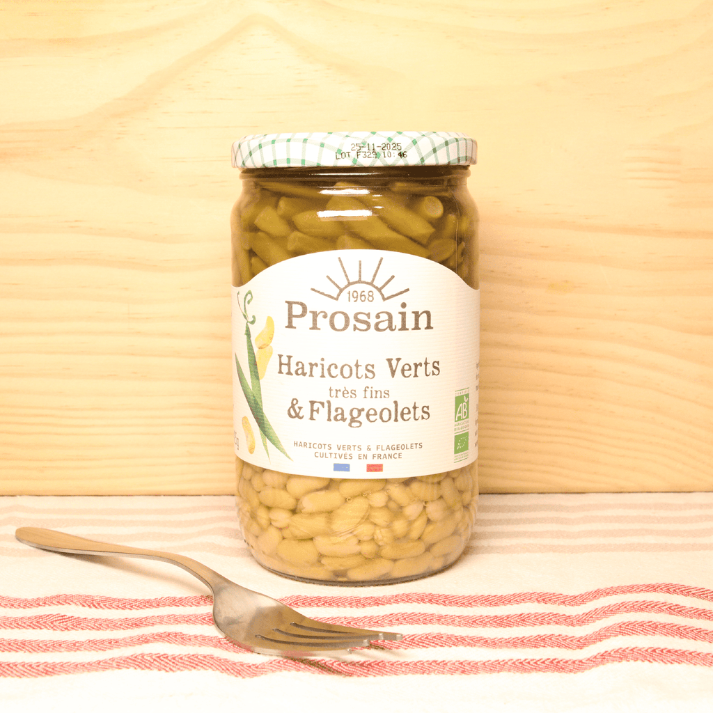 Haricots verts très fins & flageolets BIO - 425g net égoutté - ANTIGASPI Prosain vrac-zero-dechet-ecolo-balma-gramont